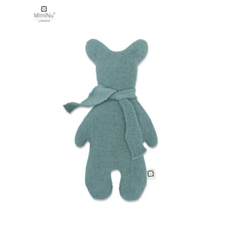 Jucărie textilă, Thermofrotte, 31 x 17 cm, Bear Krzys, MimiNu, Nepal Green