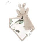 Jucărie textilă cu două fețe, Bumbac și fleece, 45 x 27 cm, Lanka, MimiNu, Australian Animals Beige