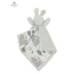 Jucărie textilă cu două fețe, Bumbac și fleece, 45 x 27 cm, Lanka, MimiNu, Forest