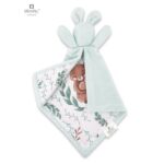 Jucărie textilă cu două fețe, Bumbac și fleece, 45 x 27 cm, Lanka, MimiNu, Lulu Natural