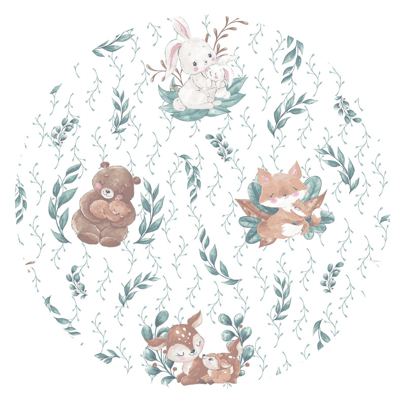 Păturică pufoasă cu două fețe, 75 x 100 cm, Catifea și Bumbac, MimiNu, Lulu Natural - Image 2