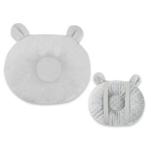 Pernă bebeluș cu două fețe din catifea și bumbac, MimiNu, Minky Parachutes Olive