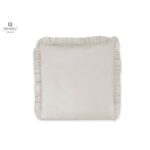 Pernă clasică de dormit 40x40 cm, Bumbac, husă detașabila cu fermoar, Colectia Royal, Beige