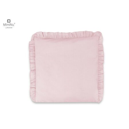 Pernă clasică de dormit 40x40 cm, Bumbac, husă detașabila cu fermoar, Colectia Royal, Powder Pink