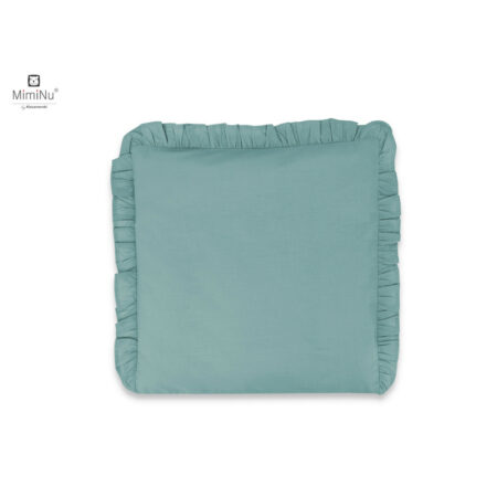 Pernă clasică de dormit 40x40 cm, Bumbac, husă detașabila cu fermoar, Colectia Royal, Nepal Green