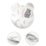 Pernă ergonomică, Cu husă detașabilă cu fermoar, MimiNu, Lulu Rose