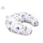 Pernă pentru alăptat cu husă detașabilă, 155 cm, MimiNu, Parachutes Blue