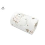 Pernă pentru alăptat tip manșon, 25 cm, MimiNu, Powdery Pink Ballerina