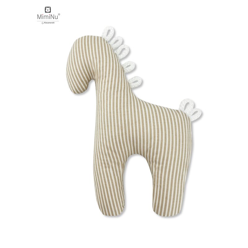 Zornăitoare educativă, Din bumbac, MimiNu, Horse, Bej