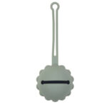 Suport suzetă universal, cu suport pentru agățat, Silicon, 0 Luni+, Nattou, Verde