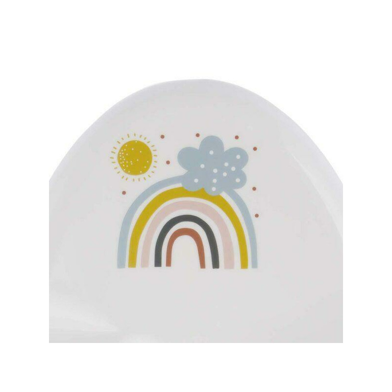 Oliță anatomică, cu funcție antialunecare, cu spatar înalt, Keeeper, Adam, Rainbow - Image 3