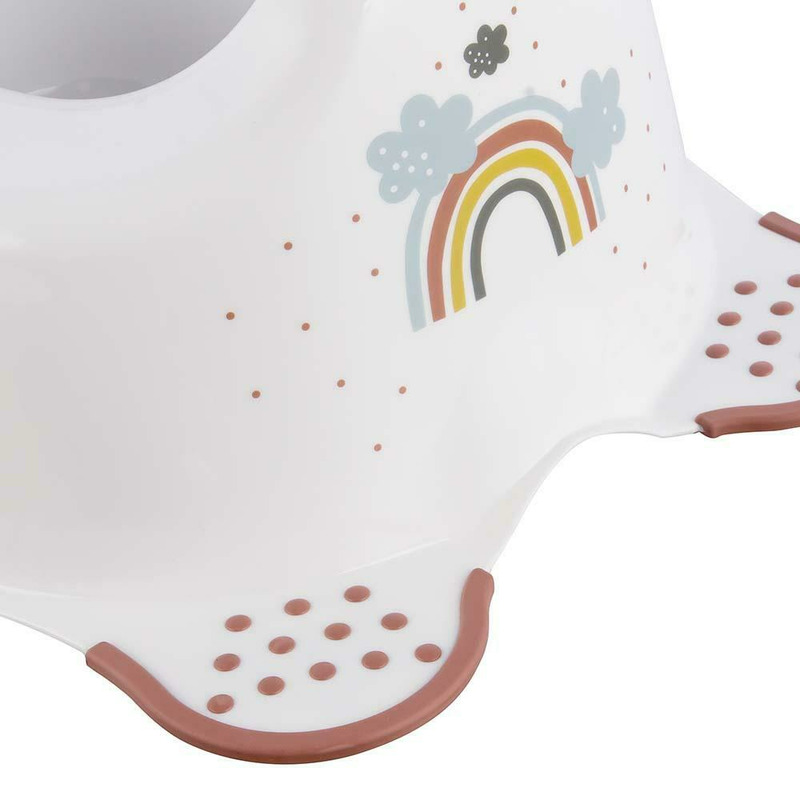 Oliță anatomică, cu funcție antialunecare, cu spatar înalt, Keeeper, Adam, Rainbow - Image 6