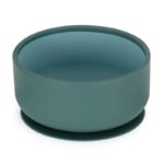 Bol din silicon cu ventuză, 450 ml, Take&Match, Petite&Mars, Verde