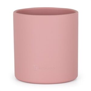 Cănuță fără mâner, 360 ml, Silicon, Take&Match, Petite&Mars, Roz