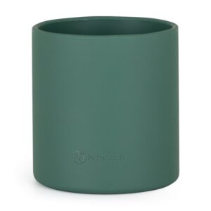 Cănuță fără mâner, 360 ml, Silicon, Take&Match, Petite&Mars, Verde