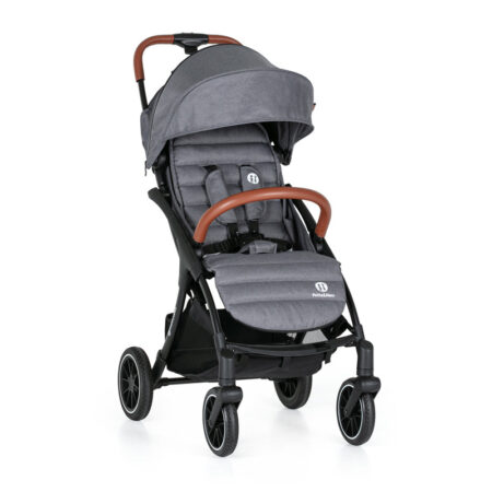 Cărucior sport, Petite&Mars, Cross, 0-22 kg, Gri