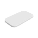 Cearceaf cu elastic, Petite&Mars, Impermeabil, 84x50 cm, Alb
