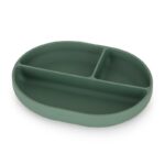 Farfurie compartimentată, Petite&Mars, Verde