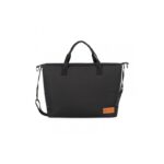 Geantă pentru mămici, impermeabilă, cu 4 compartimente, Petite&Mars, Negru