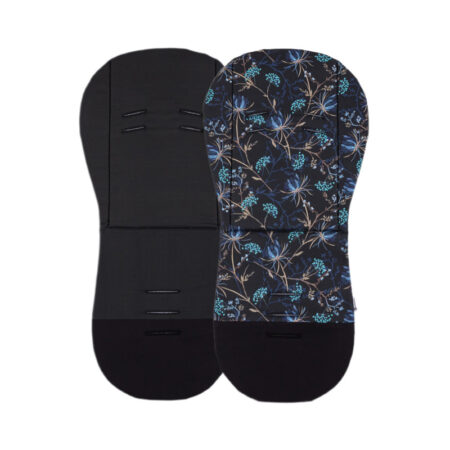 Inserție cărucior din spumă cu memorie, 86x42 cm, Petite&Mars, Floricele, Multicolor