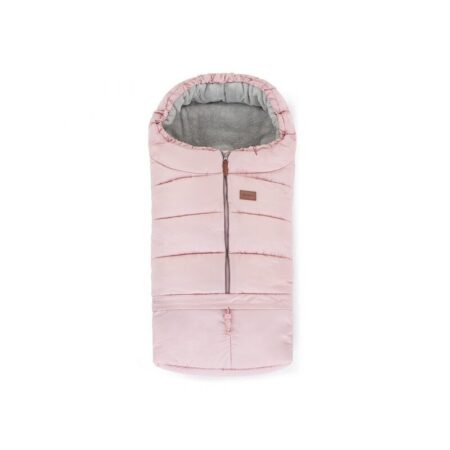Sac de iarnă extensibil, impermeabil, 3 în 1, 100x48 cm, Petite&Mars, Jibot, Dusty Pink