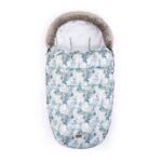 Sac de iarnă impermeabil 4 în 1, Comfy, 100 x 55 cm, Petite&Mars, Albastru Deschis