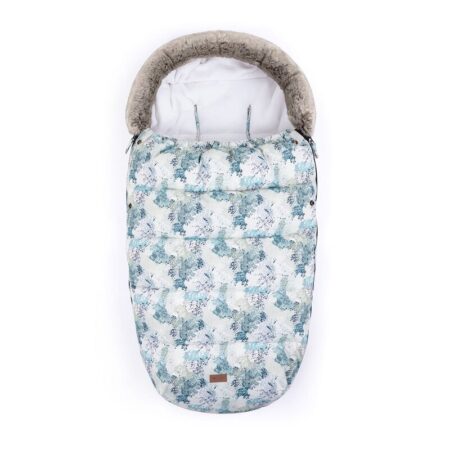 Sac de iarnă impermeabil 4 în 1, Comfy, 100 x 55 cm, Petite&Mars, Albastru Deschis