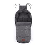 Sac de dormit de iarnă impermeabil 4 în 1, 82x49 cm, Petite&Mars, Warmy, Gri