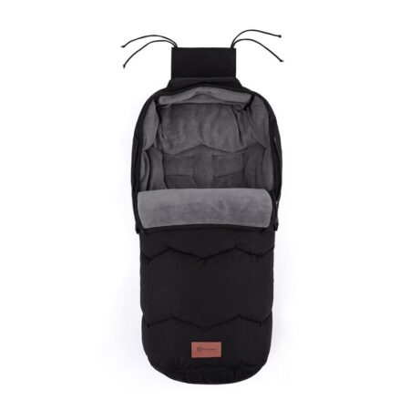 Sac de dormit de iarnă impermeabil 4 în 1, 82x49 cm, Petite&Mars, Warmy, Negru