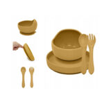 Set de hrănire, Petite&Mars, Ocru