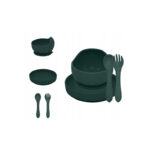 Set de hrănire, Petite&Mars, Verde închis
