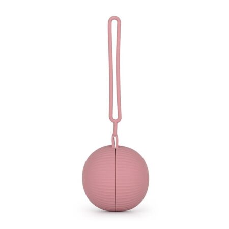 Suport suzetă universală cu mâner, Silicon, 0 luni+, Petite&Mars, Roz