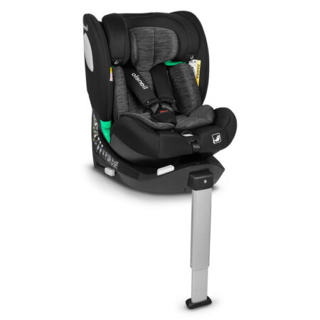 Scaun auto, Cu isofix, i-Size, 0-36 Kg, Lionelo Braam, Negru