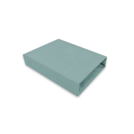 Cearceaf cu elastic, Qmini, 90 x 40 cm, Mentă