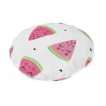 Pernă anticolici cu sâmburi de cireșe, diametru 14 cm, Bumbac, Qmini, Watermelon