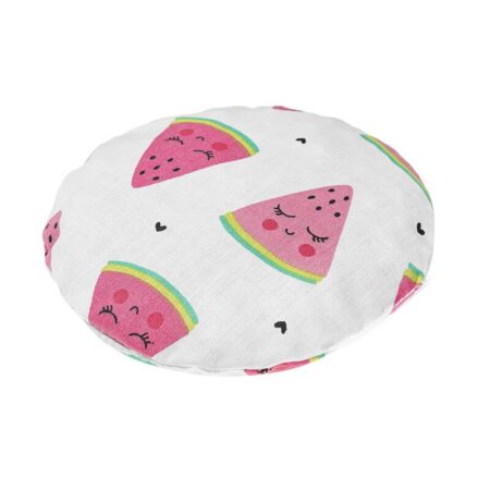 Pernuță anticolici cu sâmburi de cireșe, diametru 14 cm, bumbac, Qmini, Watermelon
