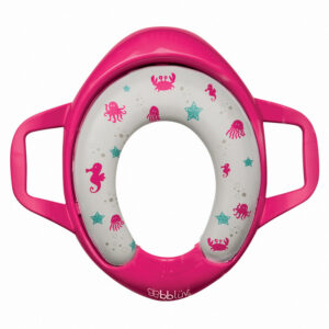 Reductor WC cu pernă confortabilă și detașabilă, Poti, BBluv, Pink
