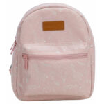 Rucsac pentru copii cu 2 compartimente și bretele reglabile, 21 x 9 x 27 cm, FreeON, Dusty Pink