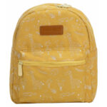 Rucsac pentru copii cu 2 compartimente și bretele reglabile, 21 x 9 x 27 cm, FreeON, Yellow