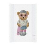 Saltea de înfășat 50x70 cm, atașabilă la pătuț, Confort, Ceba Baby, Fluffy Puffy Lea