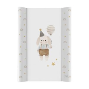 Saltea de înfășat 50×70 cm, atașabilă la pătuț, Ultra Light, Ceba Baby, Birthday Bunny