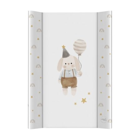 Saltea de înfășat 50×70 cm, atașabilă la pătuț, Ultra Light, Ceba Baby, Birthday Bunny