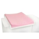 Saltea de înfășat cu husă din bumbac, detașabilă și lavabilă, 73x55 cm, YappyKids, YappyBlush