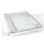 Saltea de înfășat cu două cearceafuri impermeabile, 73x55 cm, YappyKids, YappyNatureSand