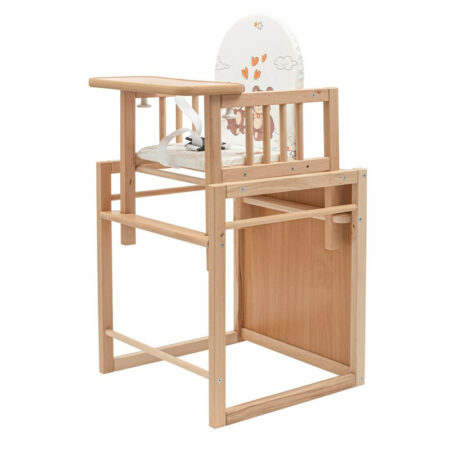 Scaun de masă, 2 în 1, New Baby, Victory Natur