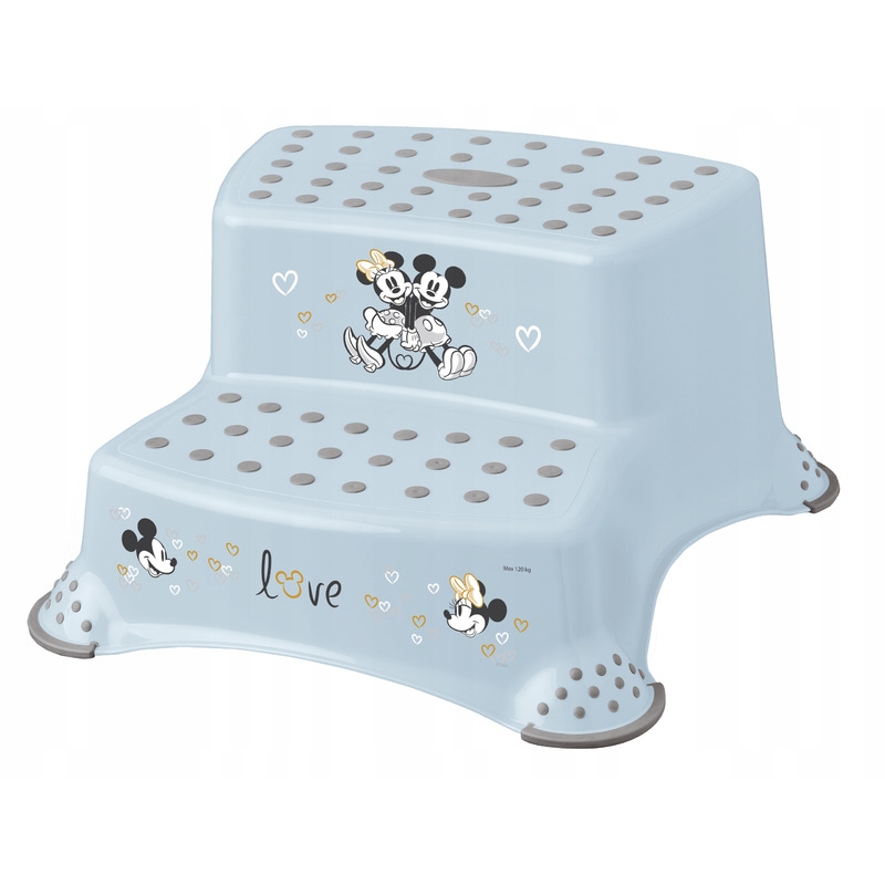 Înălțător de baie cu 2 trepte, antiderapantă, Igor, Keeeper, Mickey