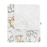 Scutec impermeabil, refolosibil, din flanel, 57x47 cm, New Baby, Baby Zoo