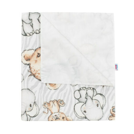 Scutec impermeabil refolosibil, din flanel, 57x47 cm, New Baby, Baby Zoo