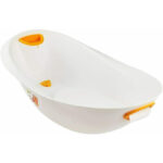 Set cădiță de baie cu reductor și suport accesorii detașabile, cu dop, 87 x 45.5 x 32.5 cm, Natalia, Keeeper, Winnie the Pooh