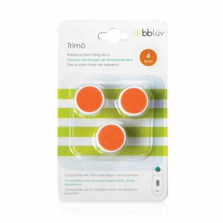 Set capete de rezervă pentru pila electrică unghii Trimo, 12 luni+, BBluv, Multicolor